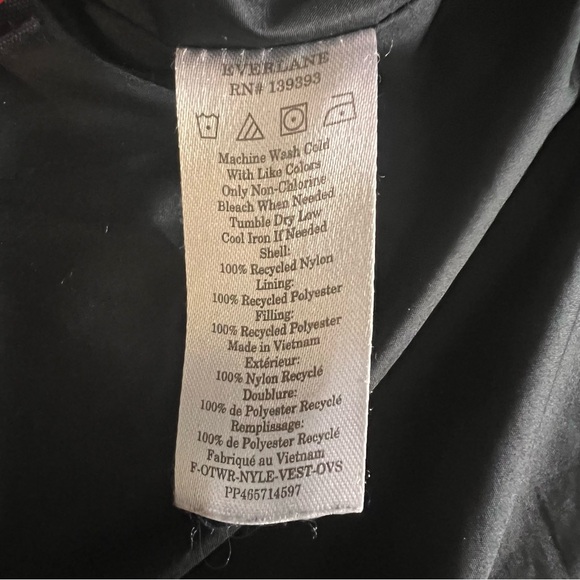 Everlane primaloft oversized boxy fit colour block vest XS excellent condition - Picture 12 of 12